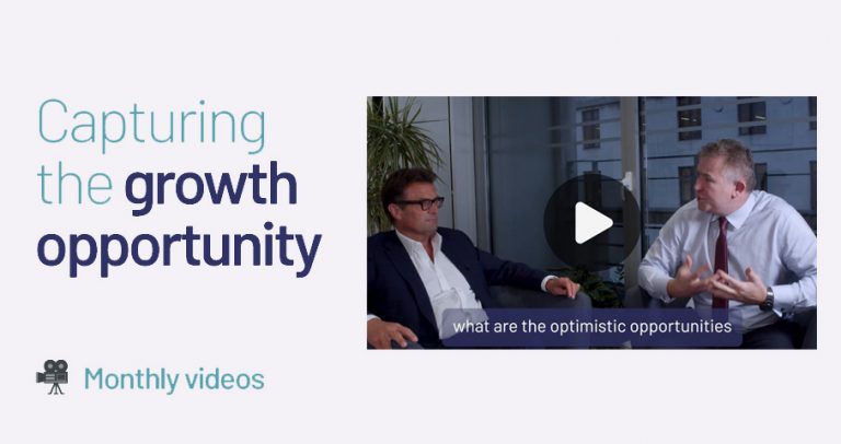 thumbnail of video alongside text