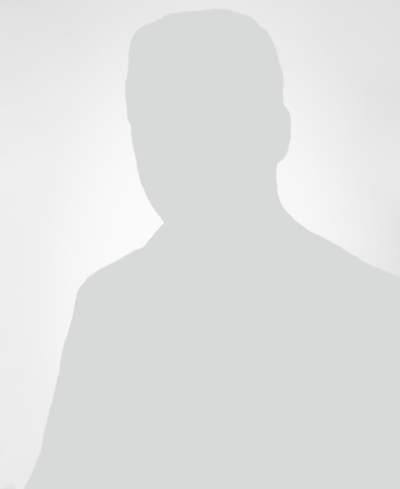 A silhouette of a man