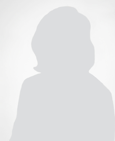 A silhouette of a woman