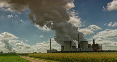 A factory in the field