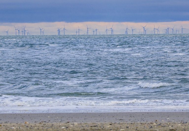 Wind turbines and the sea