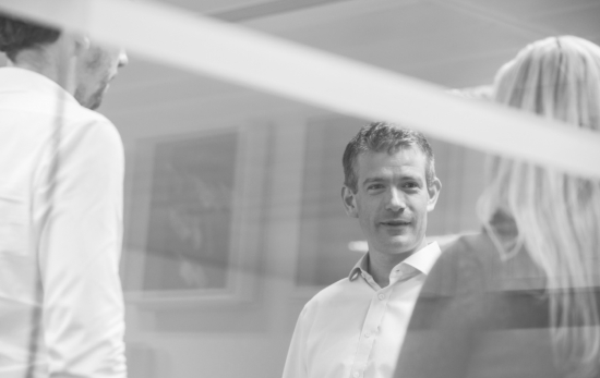 Ken Wotton, black and white photo