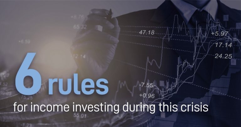 6 rules for income investing during this crisis, illustration