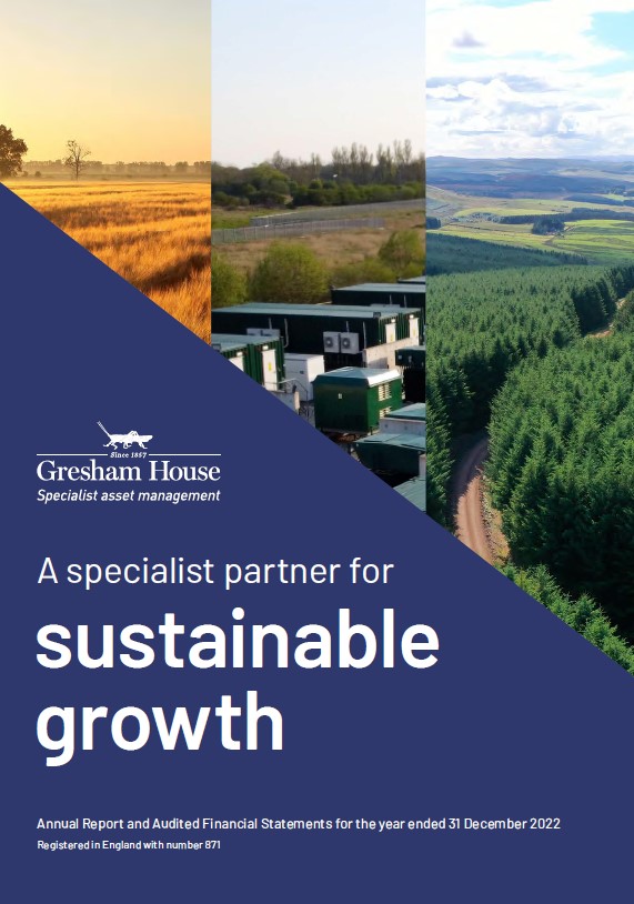 Gresham House plc Annual Results 2022 Gresham House